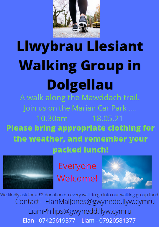 Dolgellau Walking Club Poster