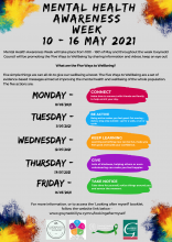 Mental Health Awareness Week 2021